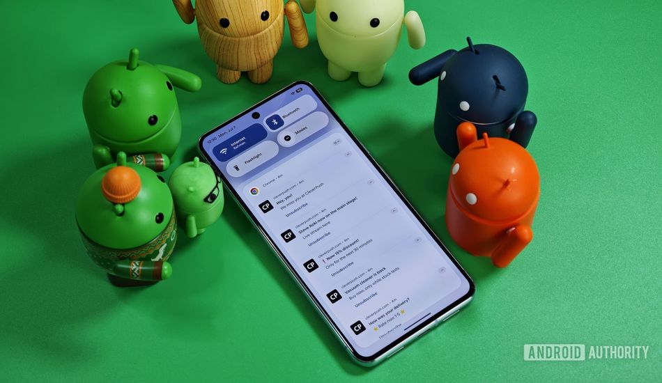 Organizador de Notificações Android 16