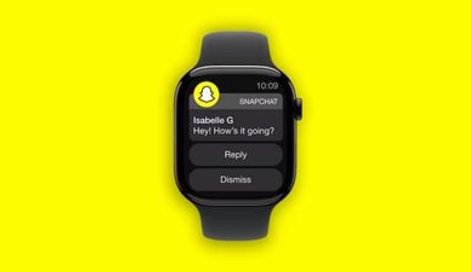 Aplicativo Snapchat Apple Watch