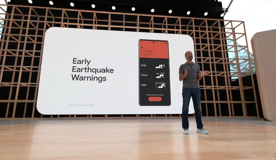 Alertas de Terremoto do Android